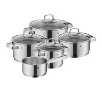 WMF Belmonte Lot de 5 Casseroles en Acier Inoxydable Poli Miroir
