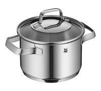WMF Belmonte Petite marmite avec couvercle en verre pour induction 1,9 l En acier inoxydable Cromargan poli non revêtu 16 cm