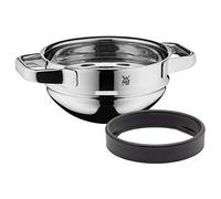 WMF Bol mélangeur empilable 16,5 cm, acier inoxydable Cromargan poli, passe au lave-vaisselle, capacité 0,085 L, pour bain d'eau et préparation de plats et sauces