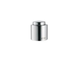 WMF Bouchon à vin Clever&More avec inscription, bouchon de bouteille de vin Ø 2,4 cm, acier inoxydable mat Cromargan, 18/10, hauteur 4,7 cm