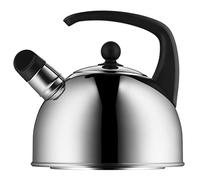 WMF Bouilloire sifflante en acier inoxydable Cromargan poli, 2 l