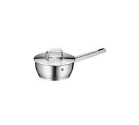 WMF Casserole Iconic 18 cm, couvercle en acier inoxydable de qualité supérieure, Cromargan robuste : acier inoxydable 18/10, poignée réductrice de chaleur, graduation intérieure intégrée, fond