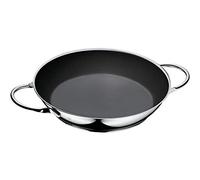 WMF Ceradur poêle/poêle de service professionnelle 24 cm induction, revêtement en acier inoxydable Cromargan, revêtement céramique, poignée en acier inoxydable, va au four