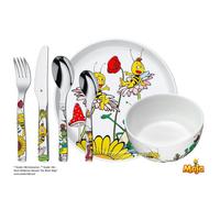 WMF Children Crockery-Set 6-Pieces Bee Maja Cromargan 18/10 Stainless Steel Brus