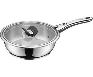 WMF Click&Serve - Sauteuse à induction - 24 cm - Sans poignée en acier inoxydable Cromargan - Passe au four