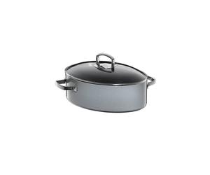 WMF Cocotte 36,5cm Fusiontec Mineral Platinium gris