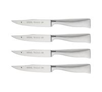 WMF Coffret de couteaux à steak Grand Gourmet 4 pièces, Made in Germany, 4 couteaux forgés, Performance Cut, lame en acier spécial, lame 13,5 cm