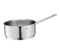 WMF Compact Cuisine Casserole à manche 20 cm, petite casserole sans couvercle, petite casserole de 2,5 l, marmite à pâtes à induction, en acier inoxydable Cromargan poli, graduation intérieure, non