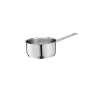 WMF Compact Cuisine Casserole à manche 16,5 cm sans couvercle, petite casserole de 1,5 l, casserole à lait à induction, petite casserole en acier inoxydable Cromargan poli, avec graduation intérieure