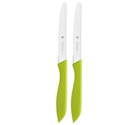 WMF Couteau à goûter Vesper 1896474100 – Plastique vert, 2 pièces (31 x 9 x 1 cm)