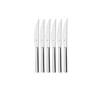 WMF Couteaux à steak NUOVA, lot de 6, Cromargan argent