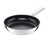 WMF Durado Poêle à frire induction 24 cm revêtement en acier inoxydable Cromargan Revêtement céramique Passe au four