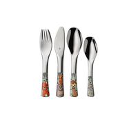 WMF Ensemble de couverts pour enfants 4 pièces WALDFREUNDE Cromarg.Bunt argent