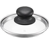 WMF Fusiontec Couvercle en verre minéral pour mini-casserole 12 cm, couvercle de qualité supérieure avec poignée en bakélite, passe au four jusqu'à 180° C, passe au lave-vaisselle, 0515265290