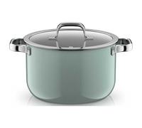 WMF Faitout FUSIONTEC MINERAL PRO 24cm/6,4l Eucalyptus Haze vert clair