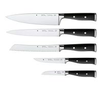 WMF Grand Class set de couteaux 5 pièces, Made in Germany, 5 couteaux forgés, couteaux de cuisine, coupe performante, lame en acier spécial