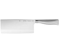 WMF Grand Gourmet Couteau de cuisine chinois 31,5 cm, fabriqué en Allemagne, couteau forgé, Performance Cut, acier spécial pour lames, lame 18,5 cm