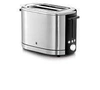 WMF Grille-pain, 2 fentes grande taille, 900 W, 7 niveaux de brunissage, Réchauffe viennoiserie, Inox 18/10 Cromargan, LONO 0414090011