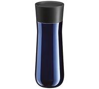 WMF Impulse Gobelet isotherme 350 ml avec fermeture automatique, ouverture à 360 °, garde les boissons chaudes pendant 8h / 12h froides, bleu