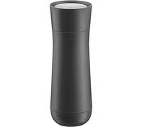WMF Impulse Gobelet isotherme, 350 ml, avec fermeture automatique, ouverture à 360°, garde les boissons chaudes/froides pendant 1 à 2 h, gris foncé