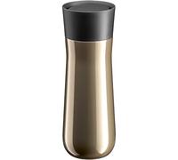 WMF Impulse Gobelet isotherme 350 ml avec fermeture automatique, ouverture à 360 °, garde les boissons chaudes pendant 8h / 12h froides, marron