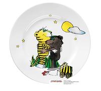 WMF Janosch Assiette pour Enfant en Porcelaine Passe au Lave-Vaisselle Couleurs résistantes Convient à Un Usage Alimentaire Ø 19,0 cm