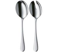 WMF Kent Plus Couverts à Salade en Acier Inoxydable 23,7 cm, Fourchette à Salade, cuillère de Service, Cromargan Protector en Acier Inoxydable Poli, résistant aux Rayures, va au Lave-Vaisselle