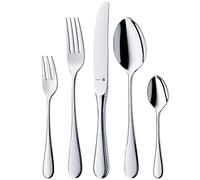 WMF Kent Plus Lot de 30 couverts en acier inoxydable pour 6 personnes, couteau à manche creux, Cromargan protect poli, résistant aux rayures, passe au lave-vaisselle