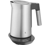 WMF Kineo Bouilloire électrique avec réglage de la température 1,6 l, filtre anti-calcaire 3000 W, affichage de la température en direct, bouilloire électrique en acier inoxydable mat