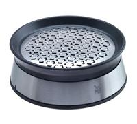 WMF Kitchen Classics 644646030 Râpe à gingembre avec boîte de rangement en acier inoxydable et plastique Noir
