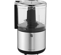 WMF KITCHENminis Hachoir électrique, Mixeur, 0.3 L, 65 W, Inox Cromargan, 2 lames inox, Bol Tritan sans BPA 0416580011