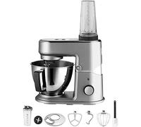 WMF KITCHENminis Robot pâtissier, Capacité 3 L, Mini blender, Inox 18/10 Cromargan, 8 vitesses, Gris 0416680071