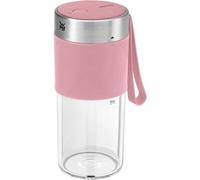 WMF Küchenminis Mix on the Go 300 ml, Mini Mixer to Go, USB Mixer Smoothie Maker, mixeur personnel rechargeable, mixeur portable pour smoothies, shakes, rose
