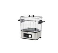 WMF Lono 04.1536.0011 Bain Marie Sous Vide 1500W Acier Inoxydable, Température 35-90°C, Minuteur 72h, LCD, 220-240V, 155x395x325mm