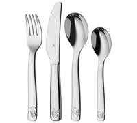 WMF Lot de 4 Couverts pour Enfant - en Acier Inoxydable Poli - avec Gravure personnalisée sur Le Devant