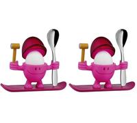 WMF McEgg / 616687400 Coquetier Rose (Lot de 2)