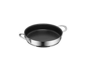 WMF Mini poêle à frire avec revêtement en acier inoxydable Cromargan poli, compatible induction et empilable, idéale pour les petites portions ou les célibataires 18 cm