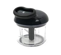 WMF Gourmet 18.7678.6040 ustensile pour râper et émincer Noir, Transparent