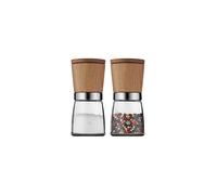 WMF Nature Ceramill Set de moulins à épices 2 pièces 13,8cm marron