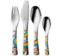 WMF Paw Patrol Lot de 4 couverts pour enfant en acier inoxydable Cromargan poli Passe au lave-vaisselle