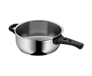 WMF Perfect Autocuiseur - Partie inférieure à induction - 3 l - Sans couvercle - En acier inoxydable Cromargan poli