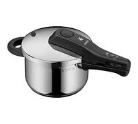 WMF Perfect One Pot autocuiseur induction 2,5 l, autocuiseur, 2 niveaux de cuisson, régulateur de niveau de cuisson à une main, convient à tous les types de feux, acier inoxydable Cromargan poli