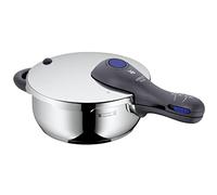 WMF Perfect Plus autocuiseur induction 3l, autocuiseur, acier inoxydable Cromargan poli, 2 niveaux de cuisson, régulateur de niveau de cuisson à une main