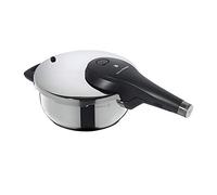 WMF Perfect Premium One Pot Autocuiseur à Induction 3 l, autocuiseur Vapeur 22 cm, Acier Inoxydable Cromargan Poli, 2 Niveaux de Cuisson, Bouton Rotatif Tout-en-Un
