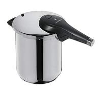 WMF Perfect Premium One Pot Autocuiseur à Induction 8,5 l, autocuiseur Vapeur 22 cm, Casserole à pâtes en Acier Inoxydable Cromargan Poli, 2 Niveaux de Cuisson, Grande marmite, Bouton Rotatif