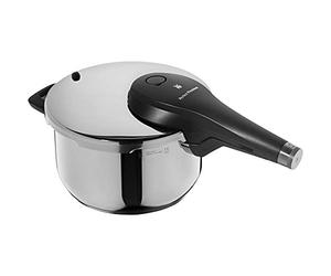 WMF Perfect Premium One Pot autocuiseur induction 4,5l, autocuiseur 22 cm, acier inoxydable Cromargan poli, 2 niveaux de cuisson, bouton tout-en-un