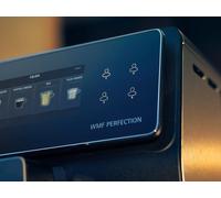 WMF Perfection 880L Machine à café automatique avec système de lait,18 spécialités de boissons, double thermobloc, broyeur en acier inoxydable, profil d'utilisateur, réservoir à lait de 1l
