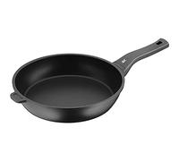 WMF Permadur Premium sauteuse 28 cm induction, avec contre-poignée, bord haut, revêtement en aluminium, poignée en plastique avec protection contre les flammes