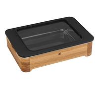 WMF Plat de cuisson Fusiontec 36x26 cm avec couvercle 05.0230.5291 Noir
