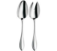 WMF Premiere couverts à salade en acier inoxydable 23,7 cm, fourchette à salade, cuillère de service, Cromargan protector poli, résistant aux rayures, passe au lave-vaisselle